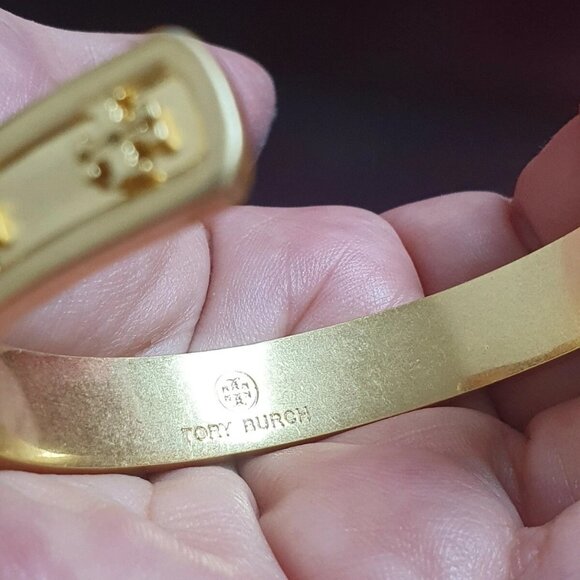 Tory Burch Bangle Cuff Bracelet - Picture 6 of 9